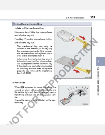 lexus ct 200h  2016-2017 owners manual